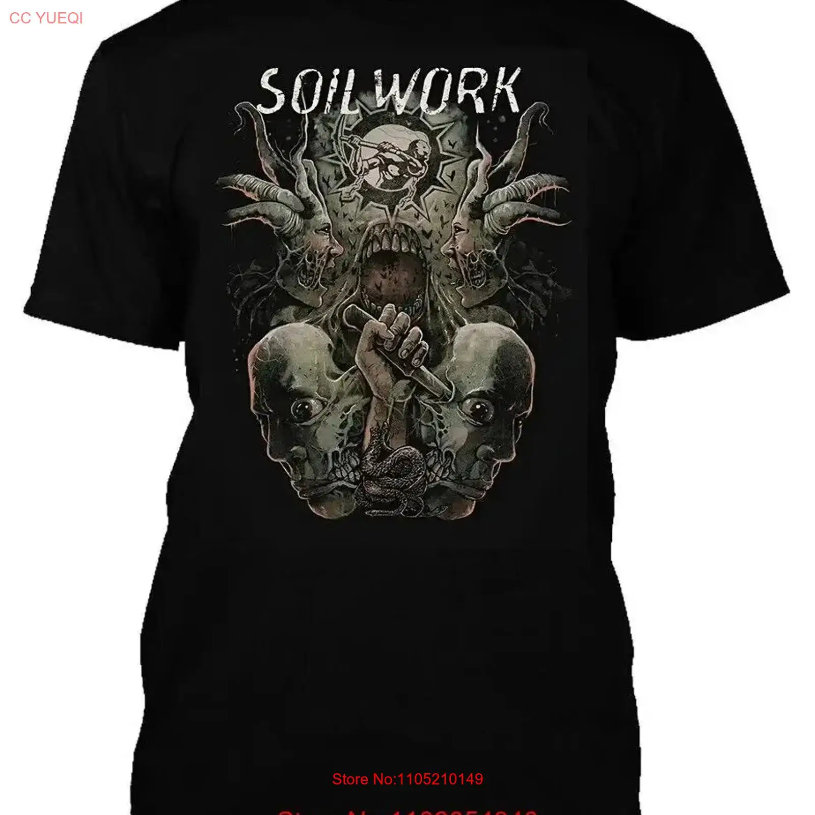 Vintage Fashion Jersey - เสื้อยืด BEST TO BUY DARK SOILWORK