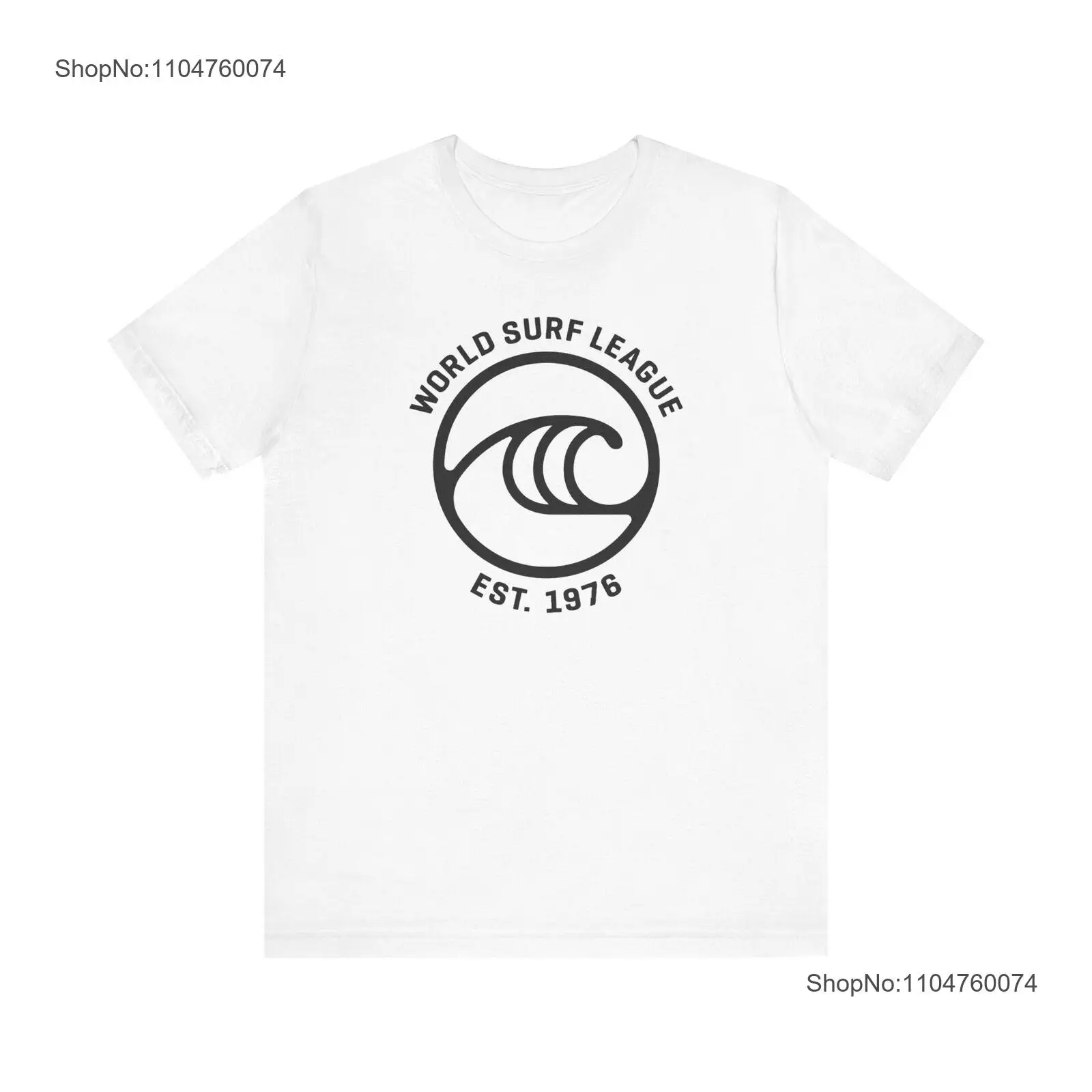 Vintage Fashion Jersey - World Surf League Jersey เสื้อยืด vintage