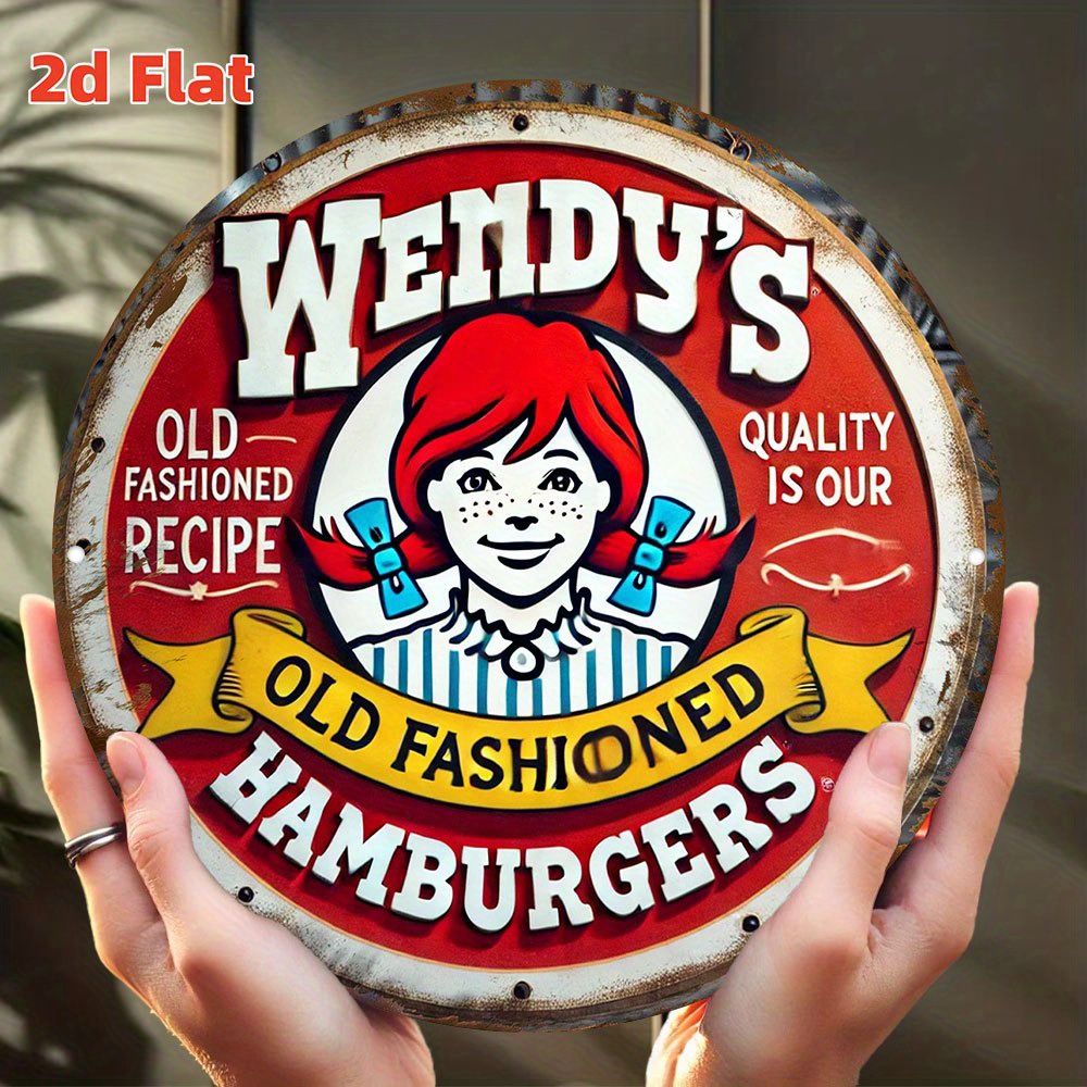 ป้ายโลหะทรงกลมลายวินเทจ Wendy' - Vintage Fashion Hamburg บทวิจารณ์และราคา