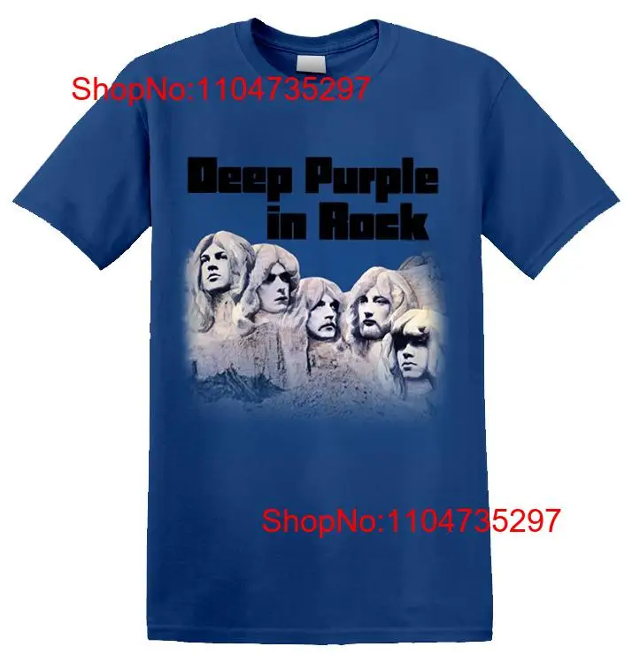 สีม่วงเข้ม 'In Rock' เสื้อยืด  - Vintage Fashion Jersey บทวิจารณ์และราคา