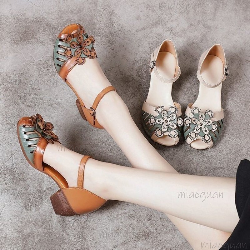 รองเท้าแตะสตรีสไตล์วินเทจแบบเป - Vintage Outdoor Fashion บทวิจารณ์และราคา