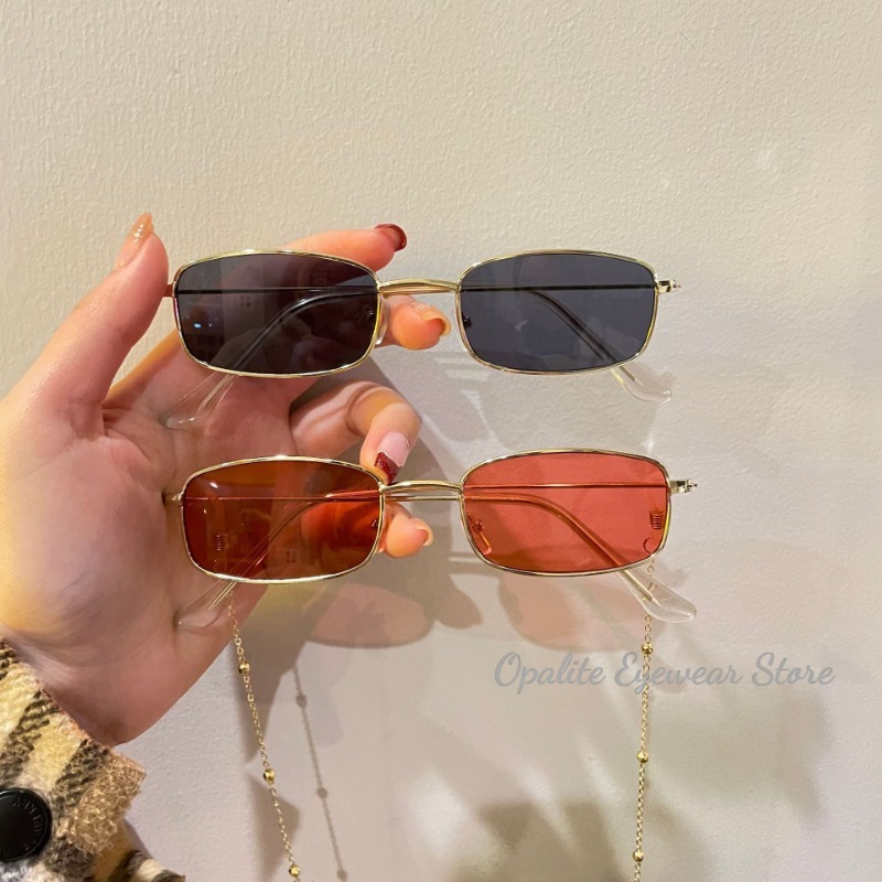 แว่นกันแดดทรงสี่เหลี่ยมเล็กสไต - Vintage Fashion Enthusiasts บทวิจารณ์และราคา