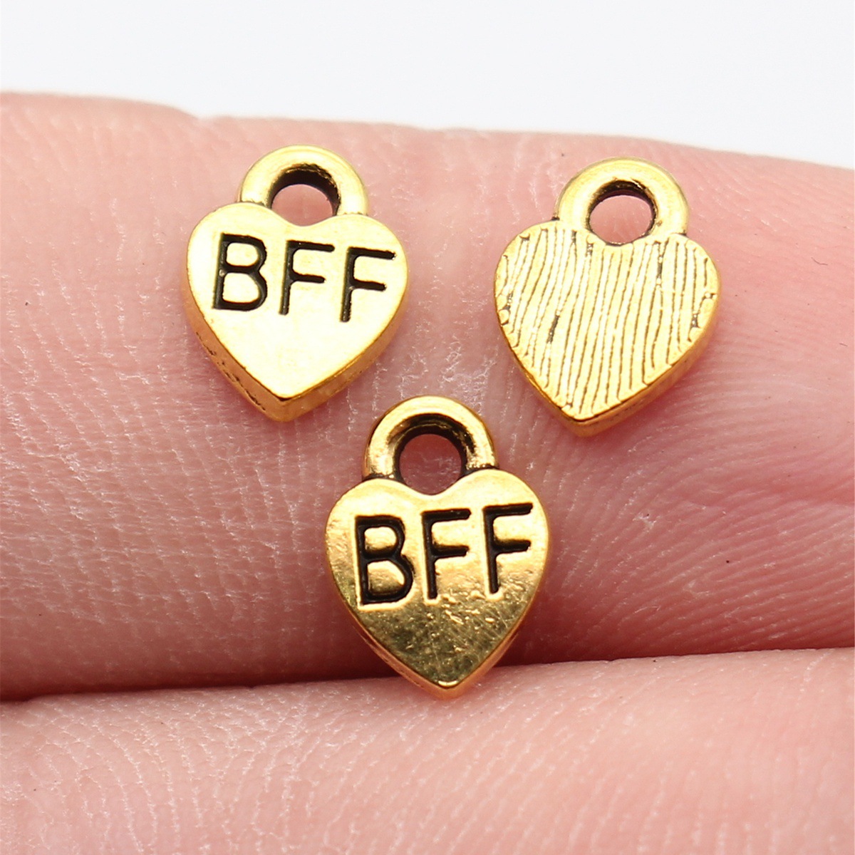 40 ชิ้น 9.3x7 มม. สีทองโบราณ B - Vintage Fashion Online บทวิจารณ์และราคา