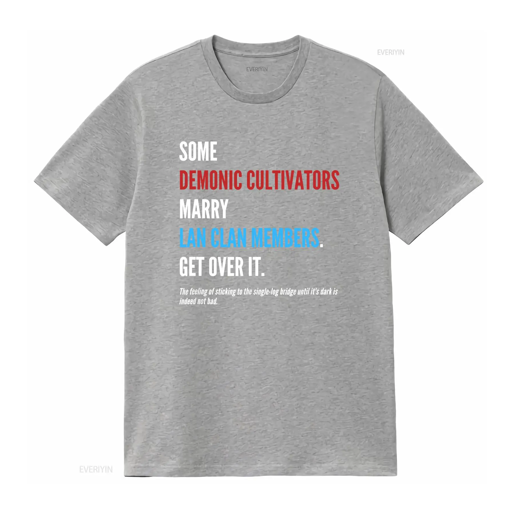 เสื้อยืด WangXian Quote MoDaoZ - Vintage Fashion Quotes บทวิจารณ์และราคา