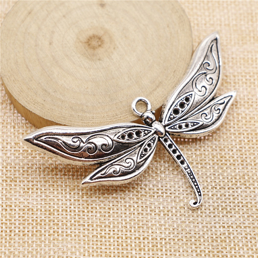จี้รูปแมลงปอขนาดใหญ่ 80x47 มม. - Vintage Fashion Online บทวิจารณ์และราคา