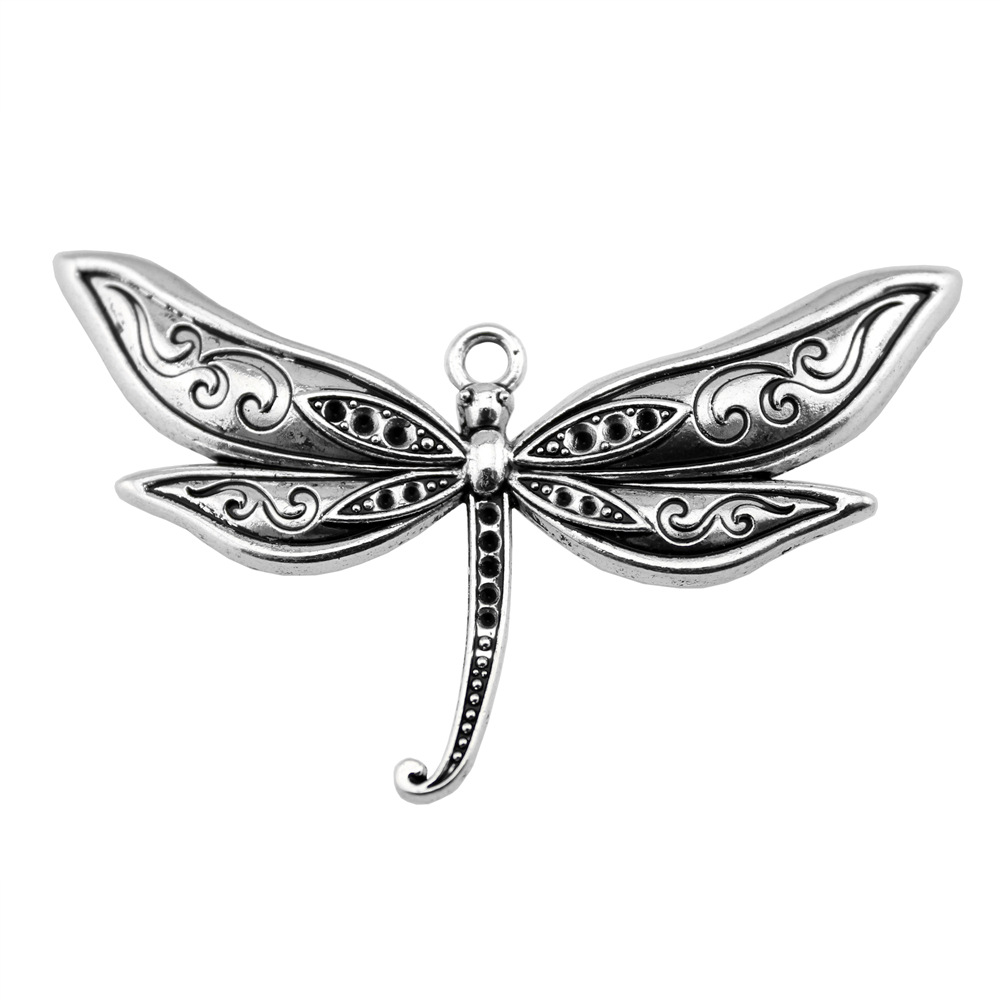 จี้รูปแมลงปอขนาดใหญ่ 80x47 มม. - Vintage Fashion Online บทวิจารณ์และราคา