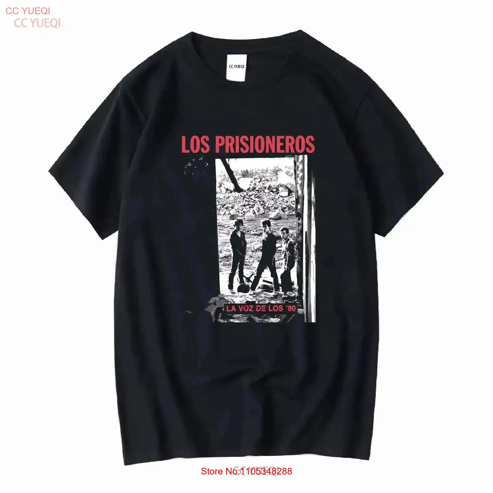 เสื้อยืด Los Prisioneros LA Vo - Vintage Fashion La บทวิจารณ์และราคา